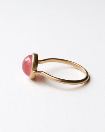 Collet Ring - Rhodochrosite -