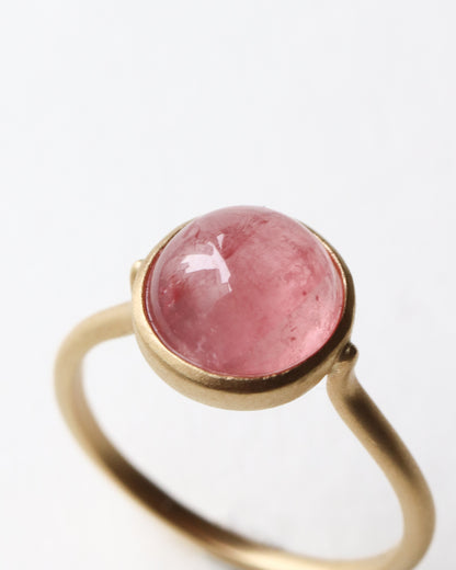Collet Ring - Rhodochrosite -