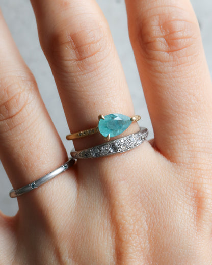 Prong Ring - Grandidierite -