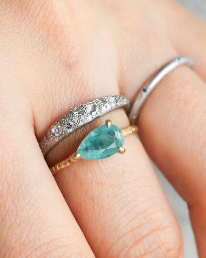 Prong Ring - Grandidierite -