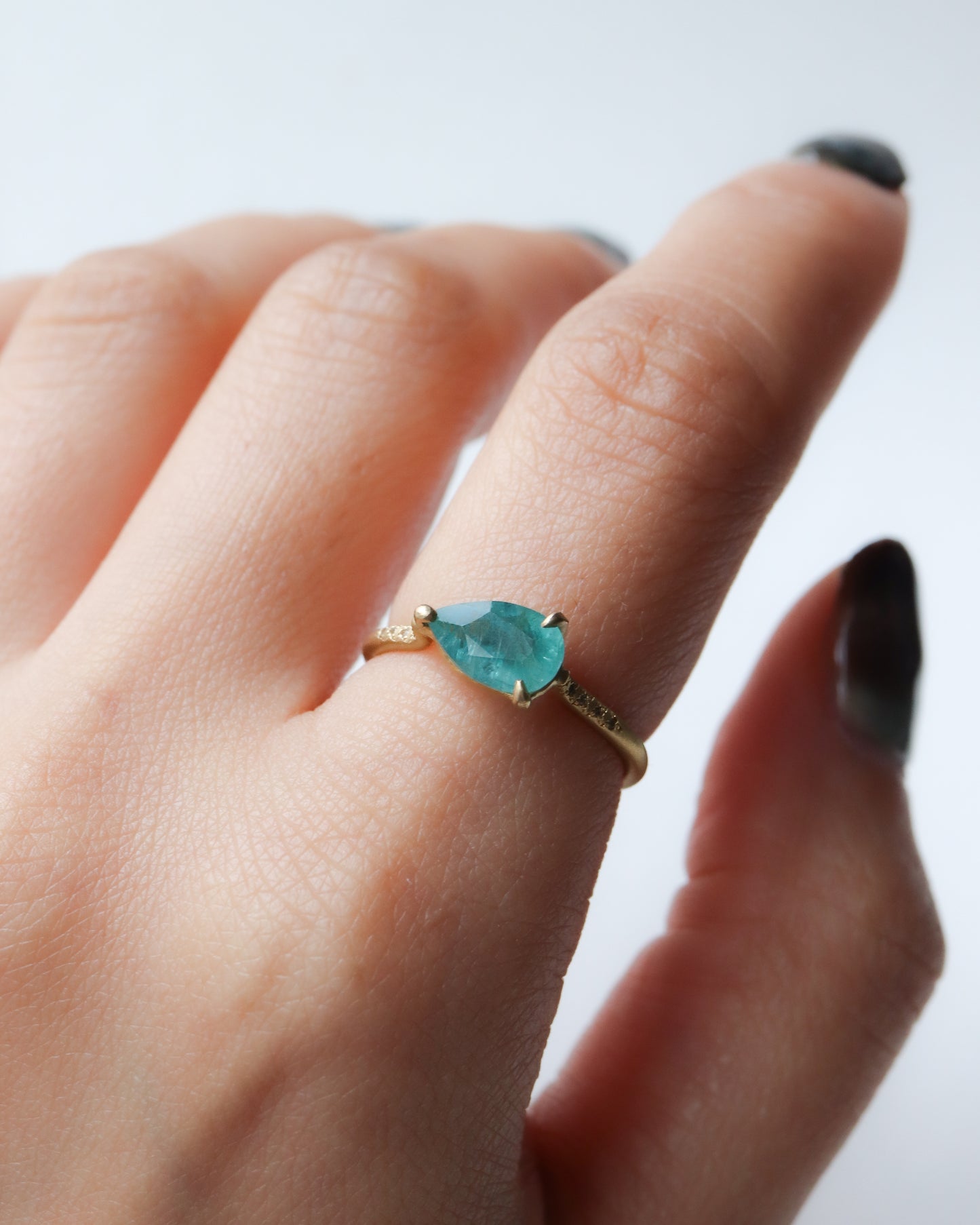 Prong Ring - Grandidierite -