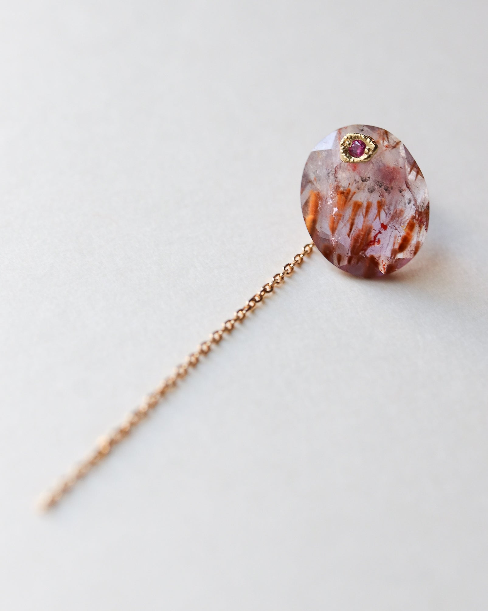 Flat Pierced Earring - Superseven -