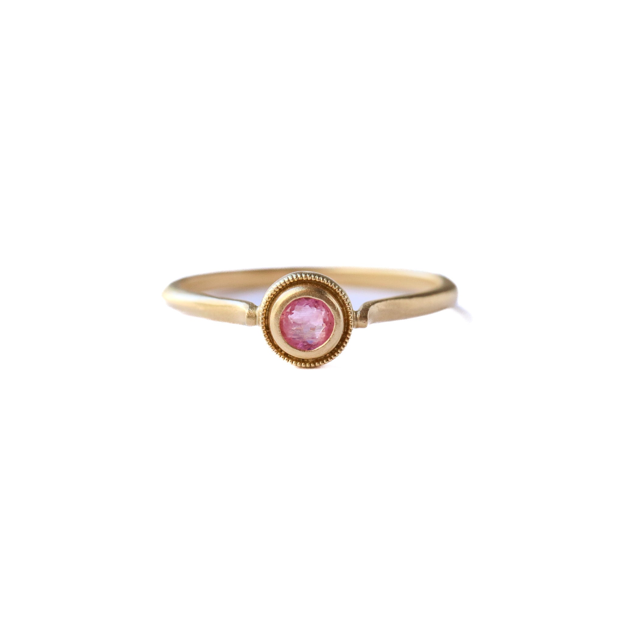 Column Ring - Pezzottaite -