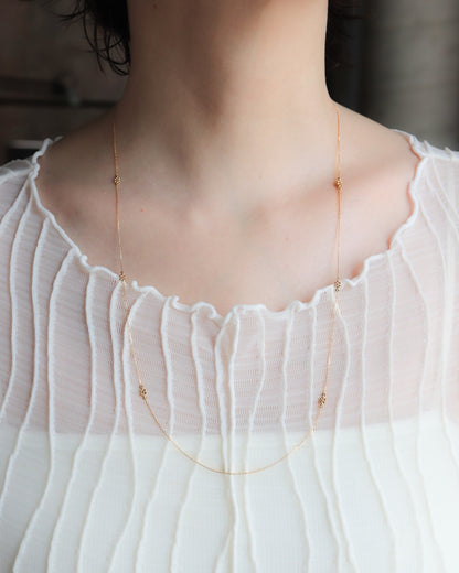 Daisy Station Long Necklace