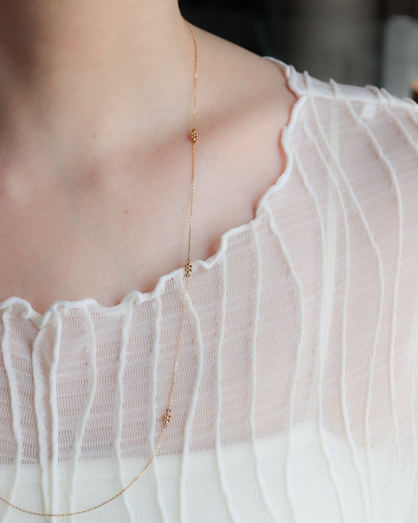 Daisy Station Long Necklace