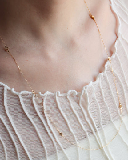 Daisy Station Long Necklace