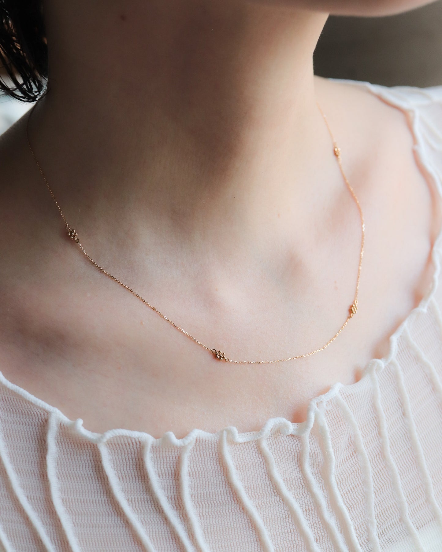 Daisy Station Necklace