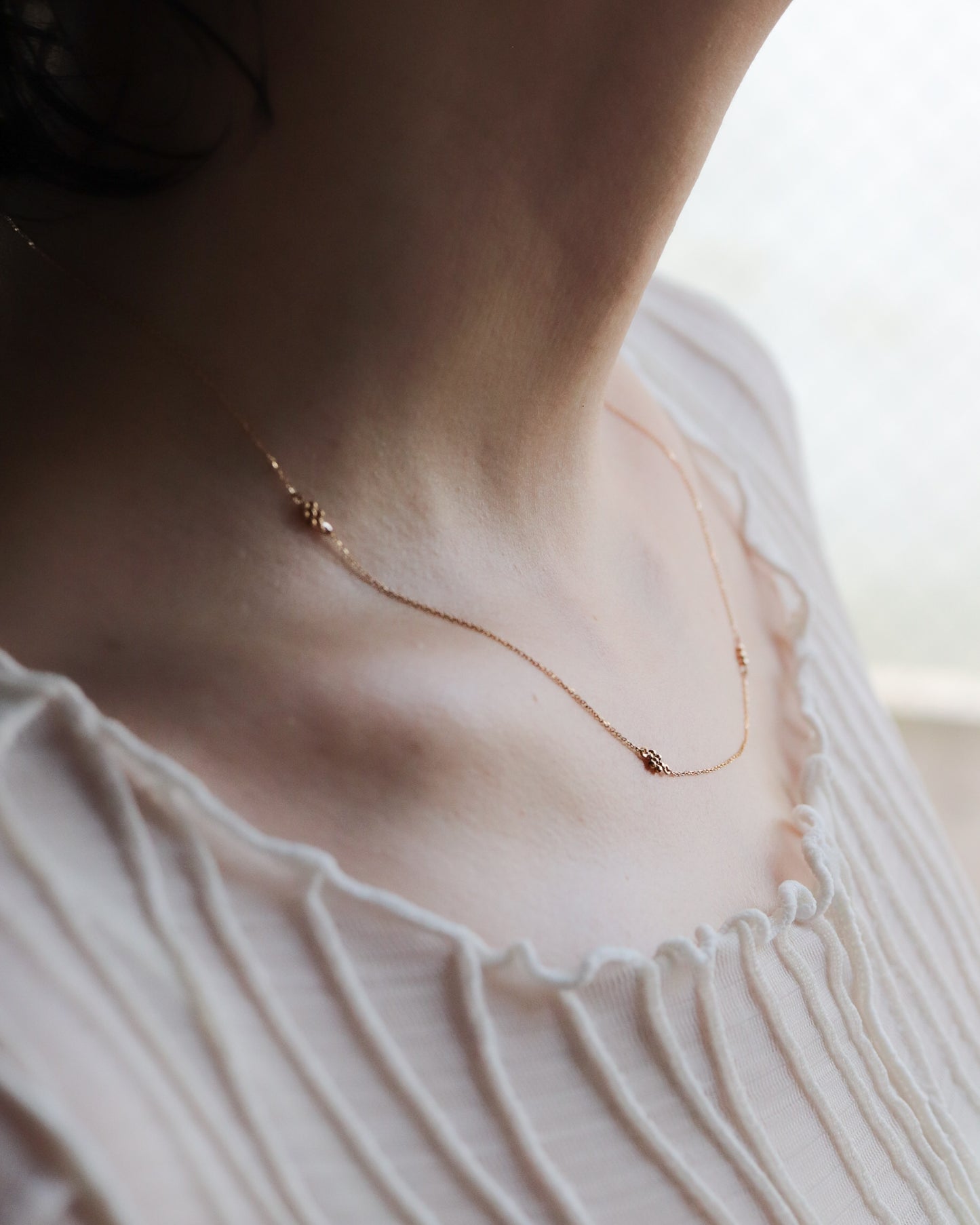 Daisy Station Necklace