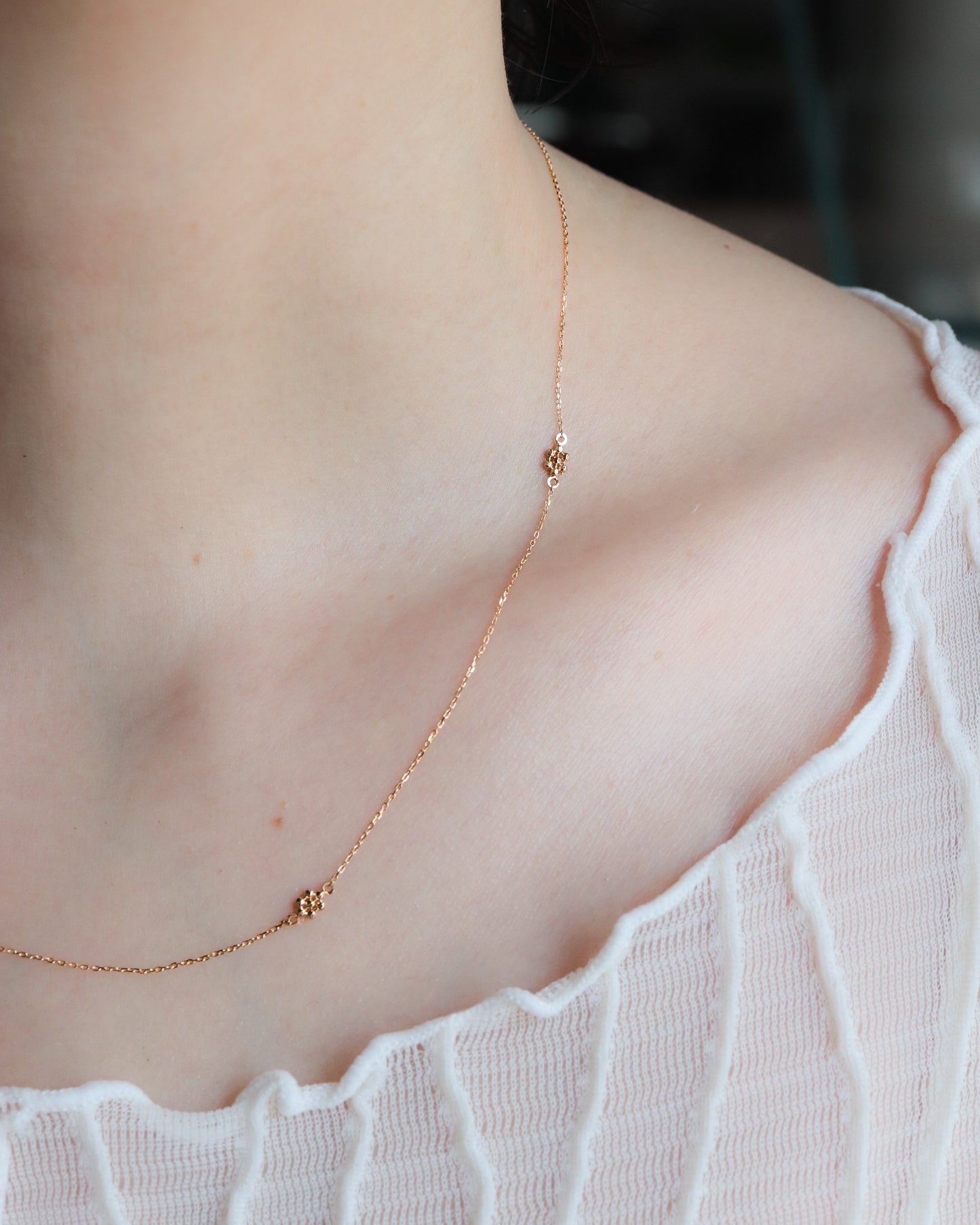 Daisy Station Necklace