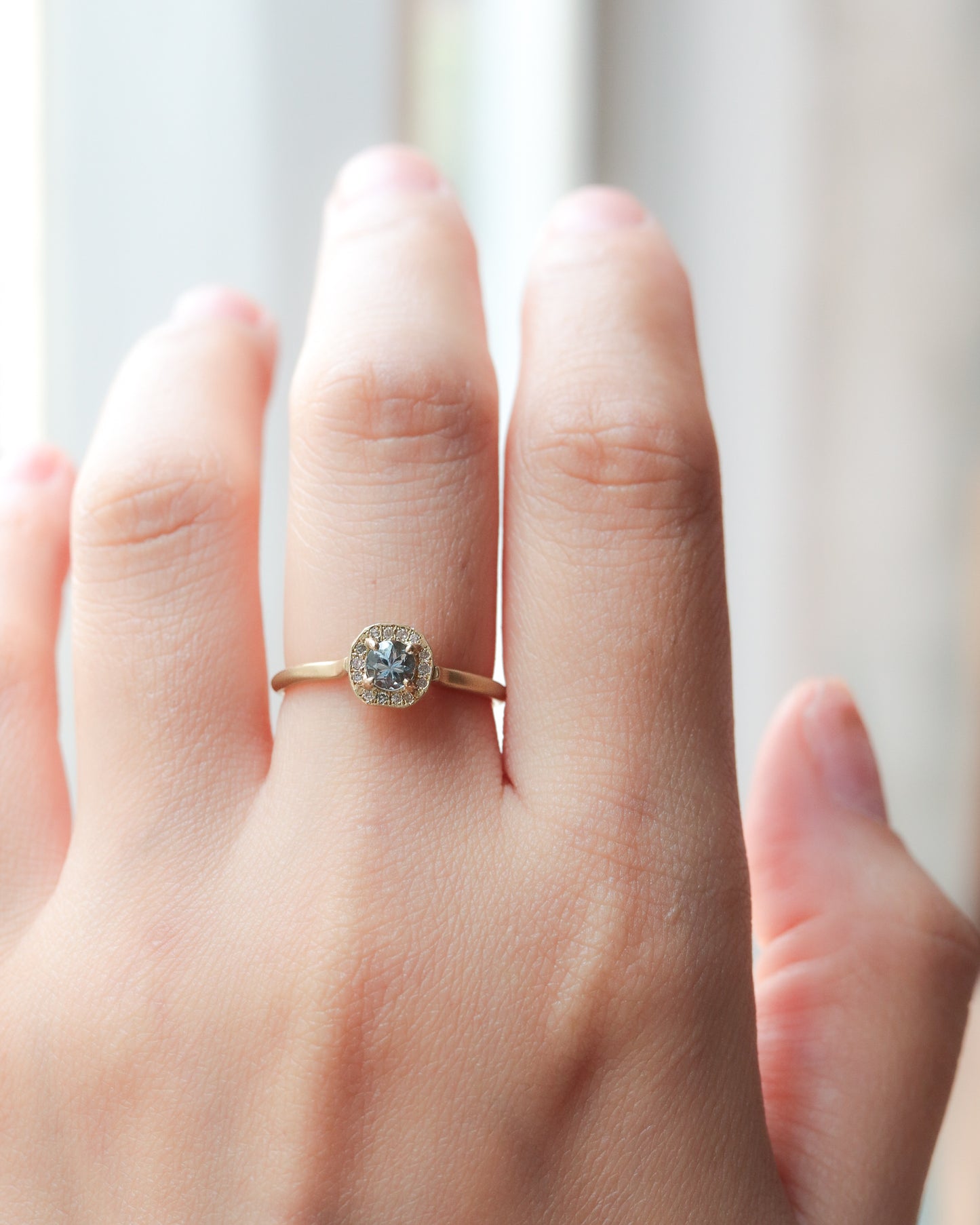 Rinne Ring - Aquamarine -