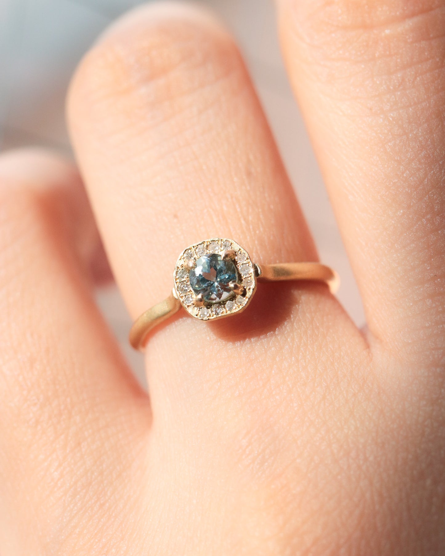Rinne Ring - Aquamarine -