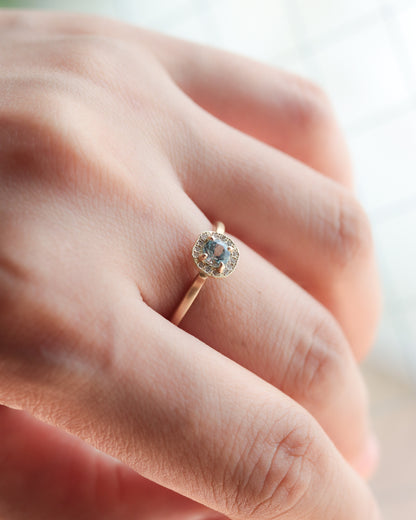 Rinne Ring - Aquamarine -