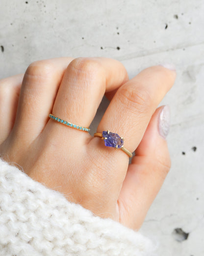 Prong Ring - Tanzanite -