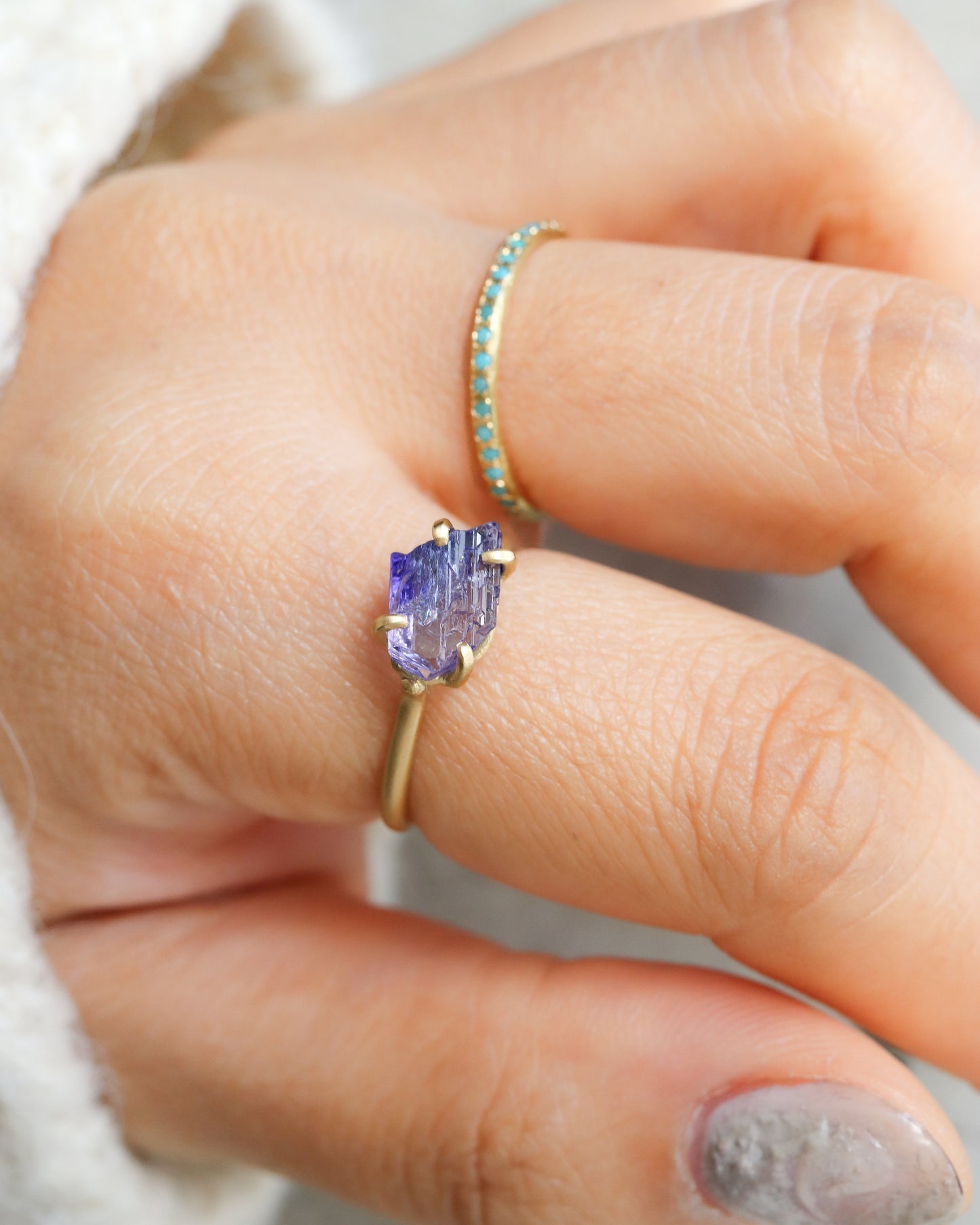 Prong Ring - Tanzanite -