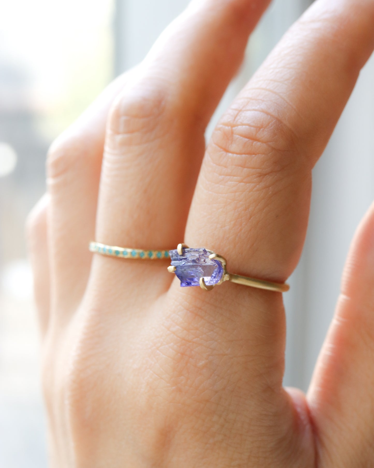 Prong Ring - Tanzanite -