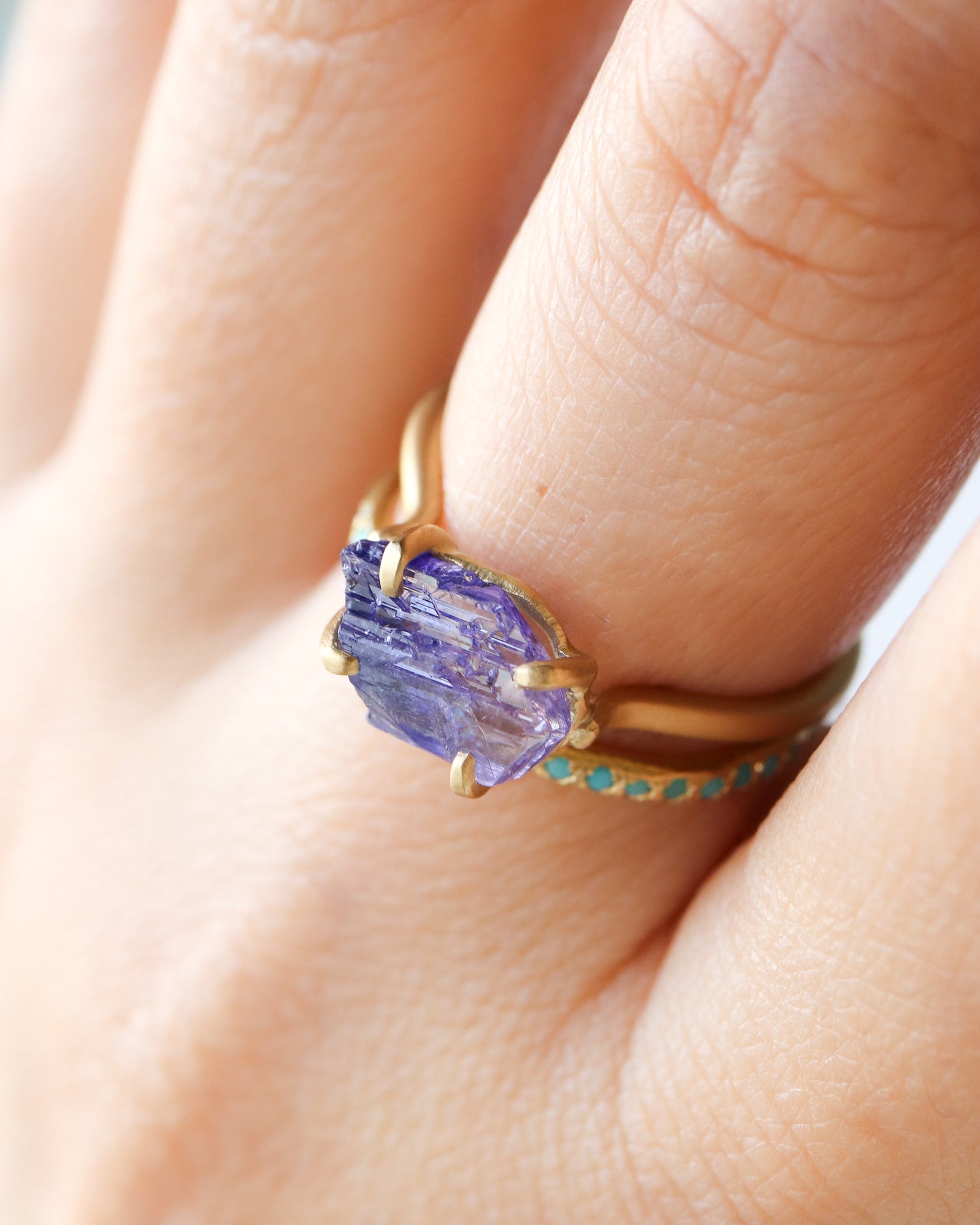 Prong Ring - Tanzanite -