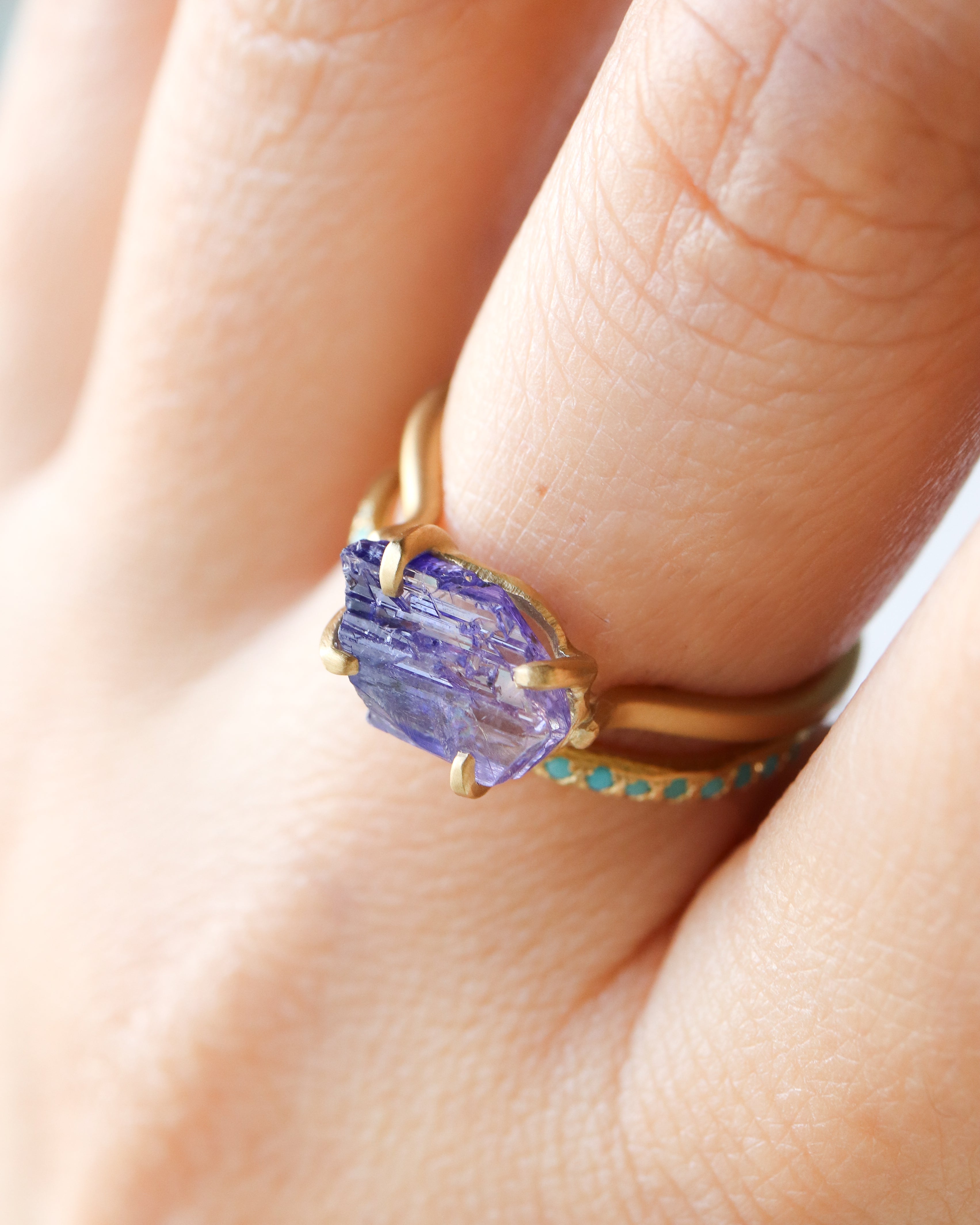 Prong Ring - Tanzanite -