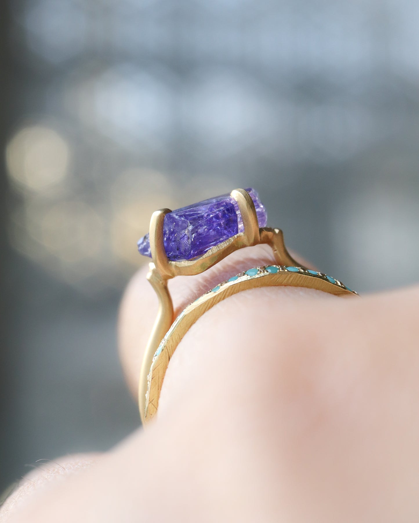 Prong Ring - Tanzanite -