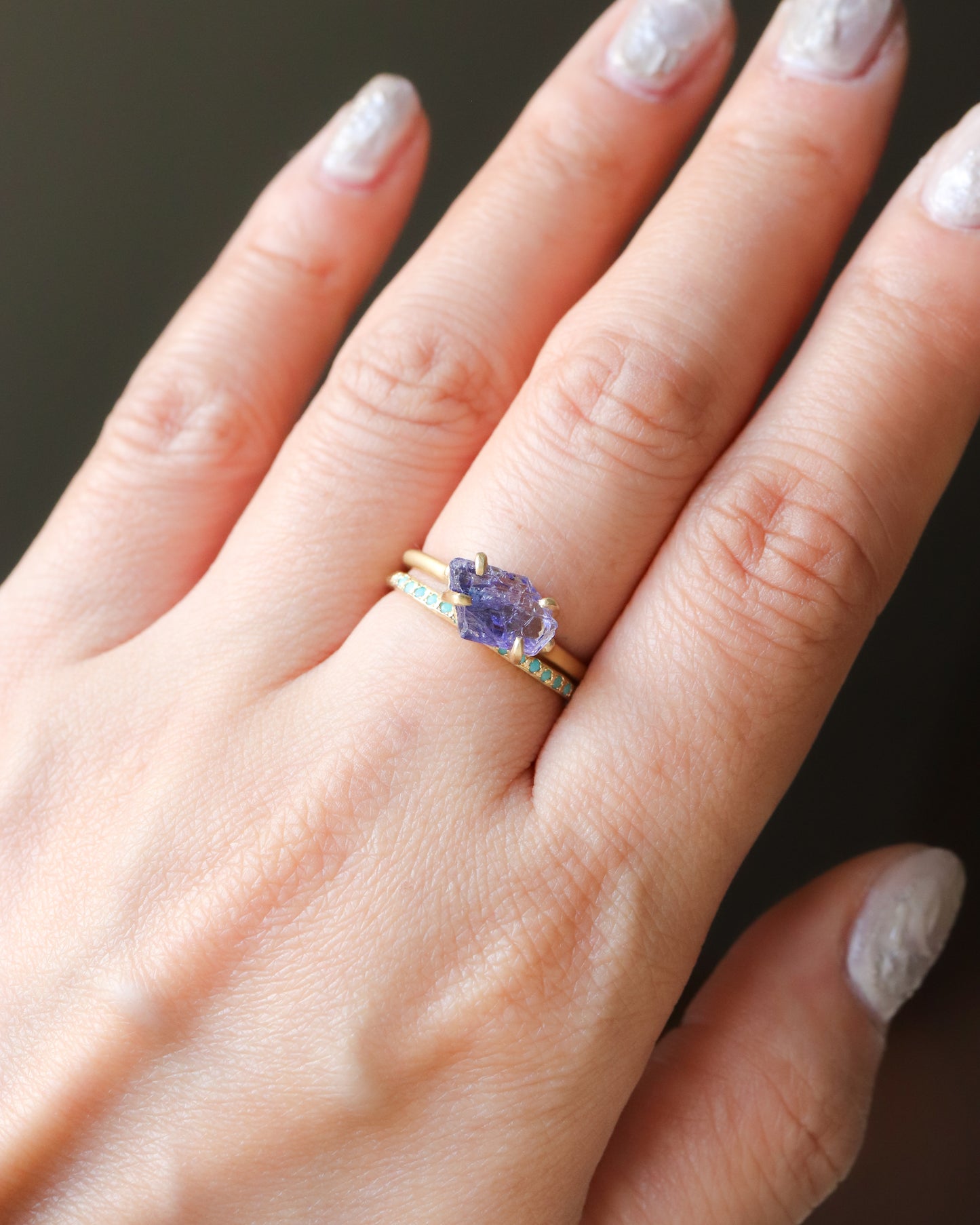 Prong Ring - Tanzanite -