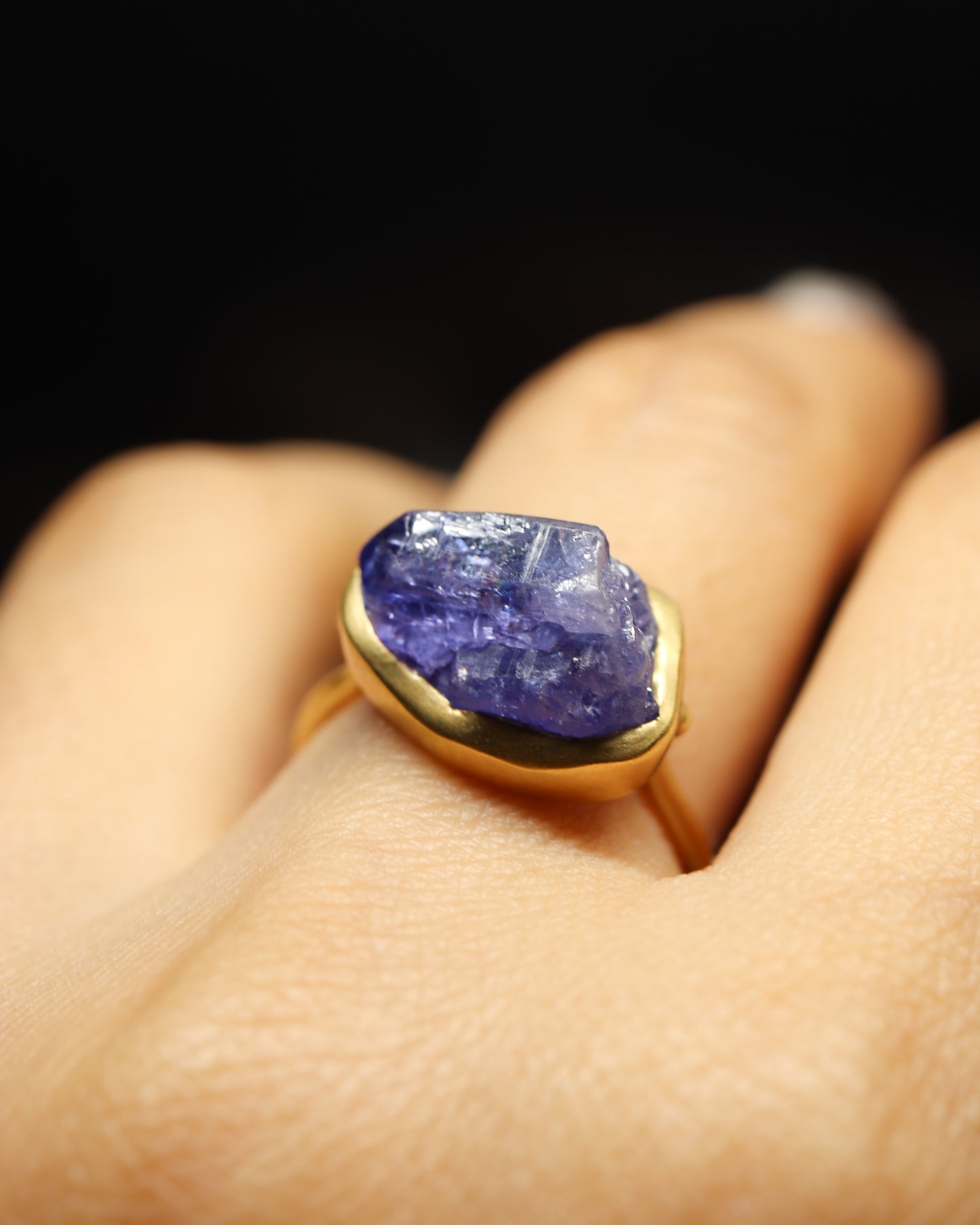 Collet Ring - Tanzanite -