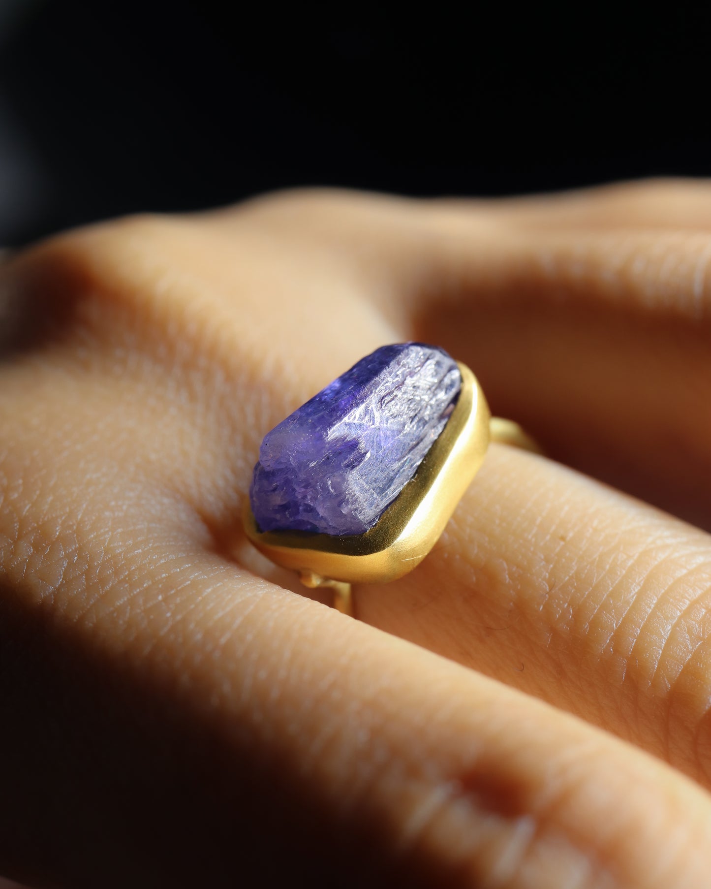 Collet Ring - Tanzanite -