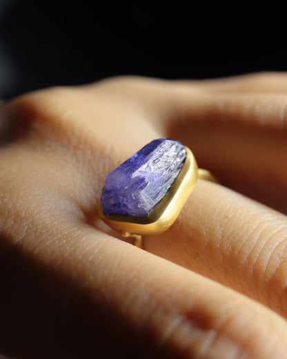 Collet Ring - Tanzanite -