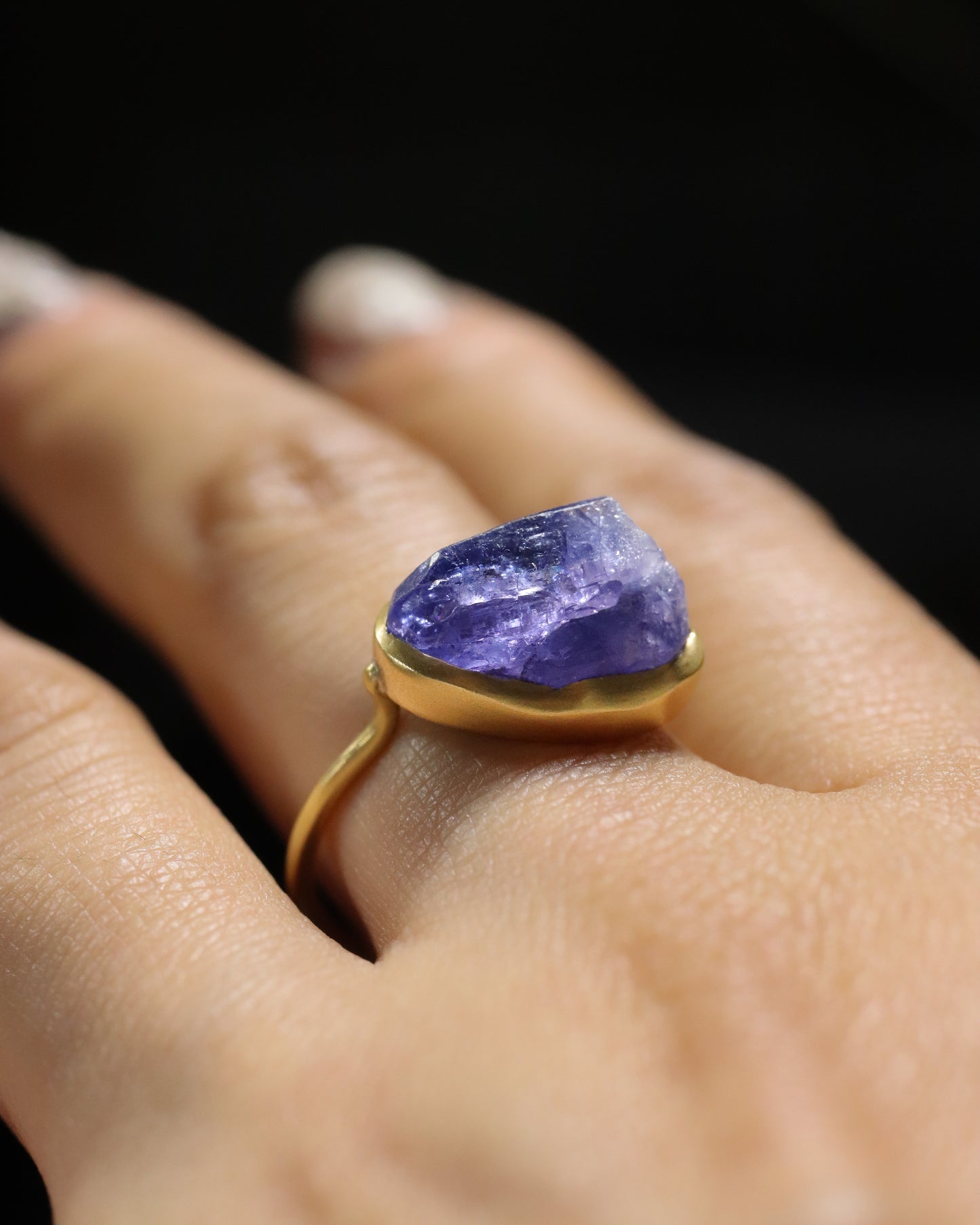 Collet Ring - Tanzanite -