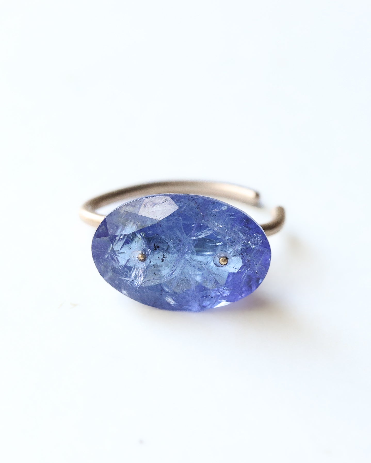 Stone Ear Cuff - Tanzanite -