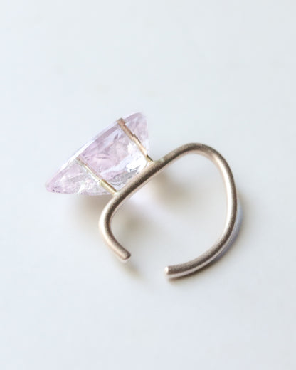 Stone Ear Cuff - Morganite -