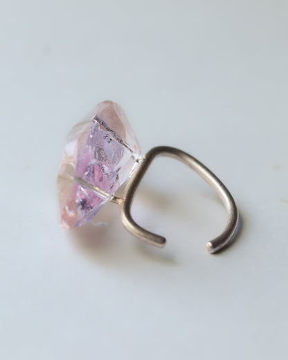 Stone Ear Cuff - Morganite -