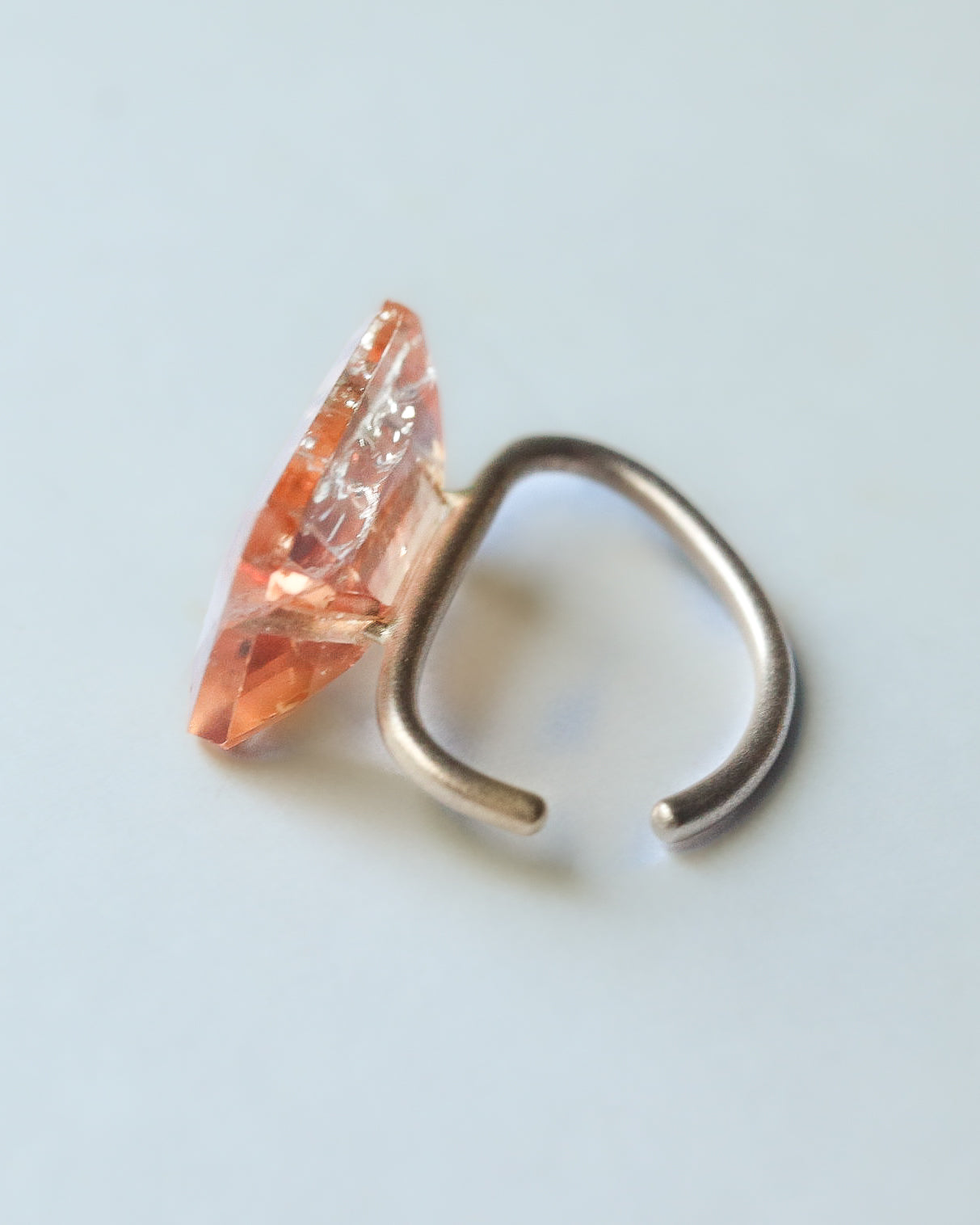 Stone Ear Cuff - Topaz -