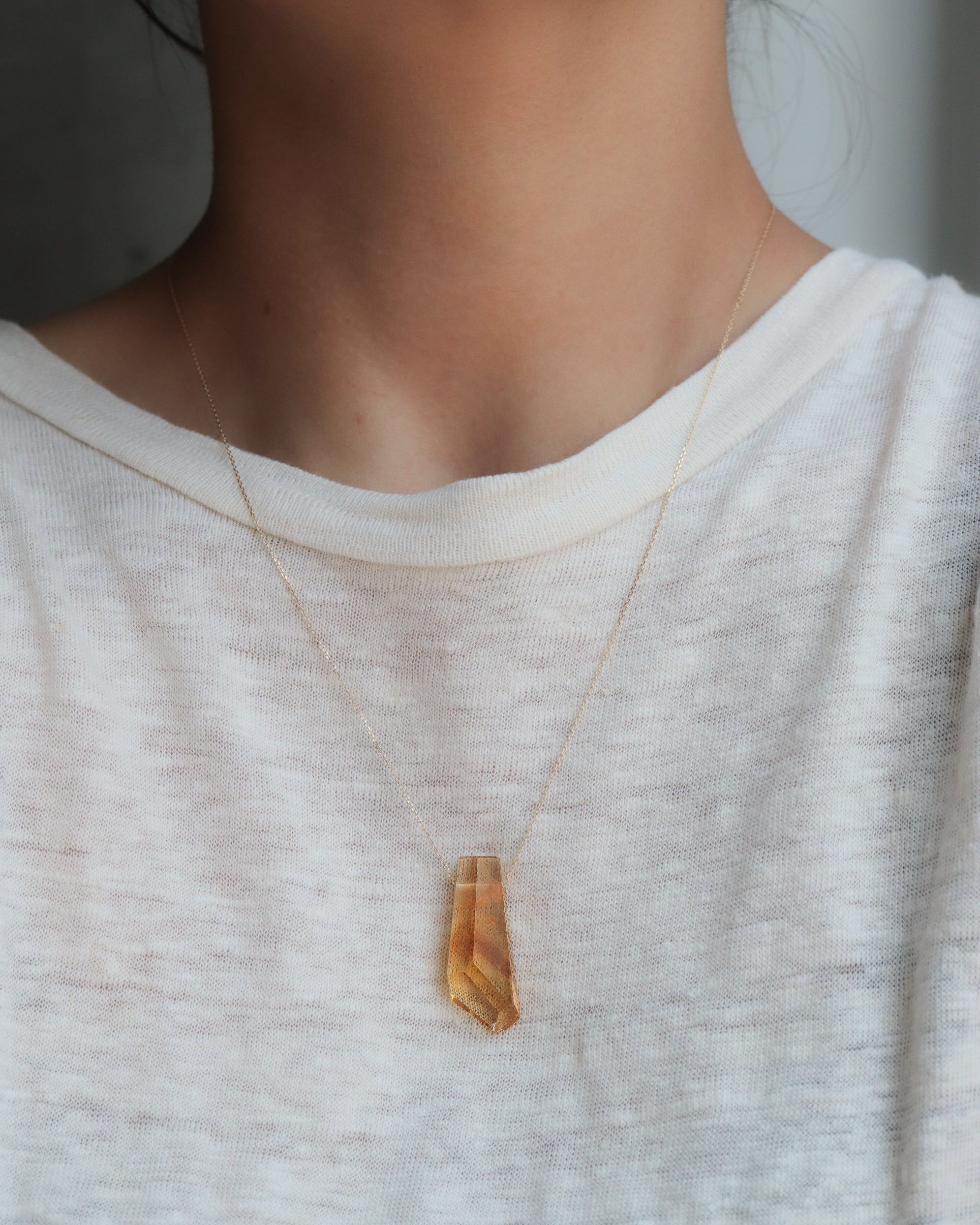 Rock Necklace - Citrine - – MONAKA jewellery
