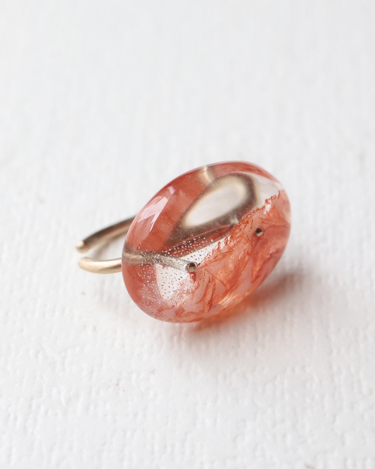 Stone Ear Cuff - Garden Quartz -