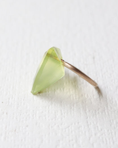 Stone Ear Cuff - Prehnite -