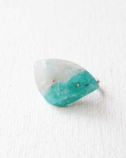 Stone Ear Cuff - Amazonite -