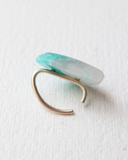 Stone Ear Cuff - Amazonite -