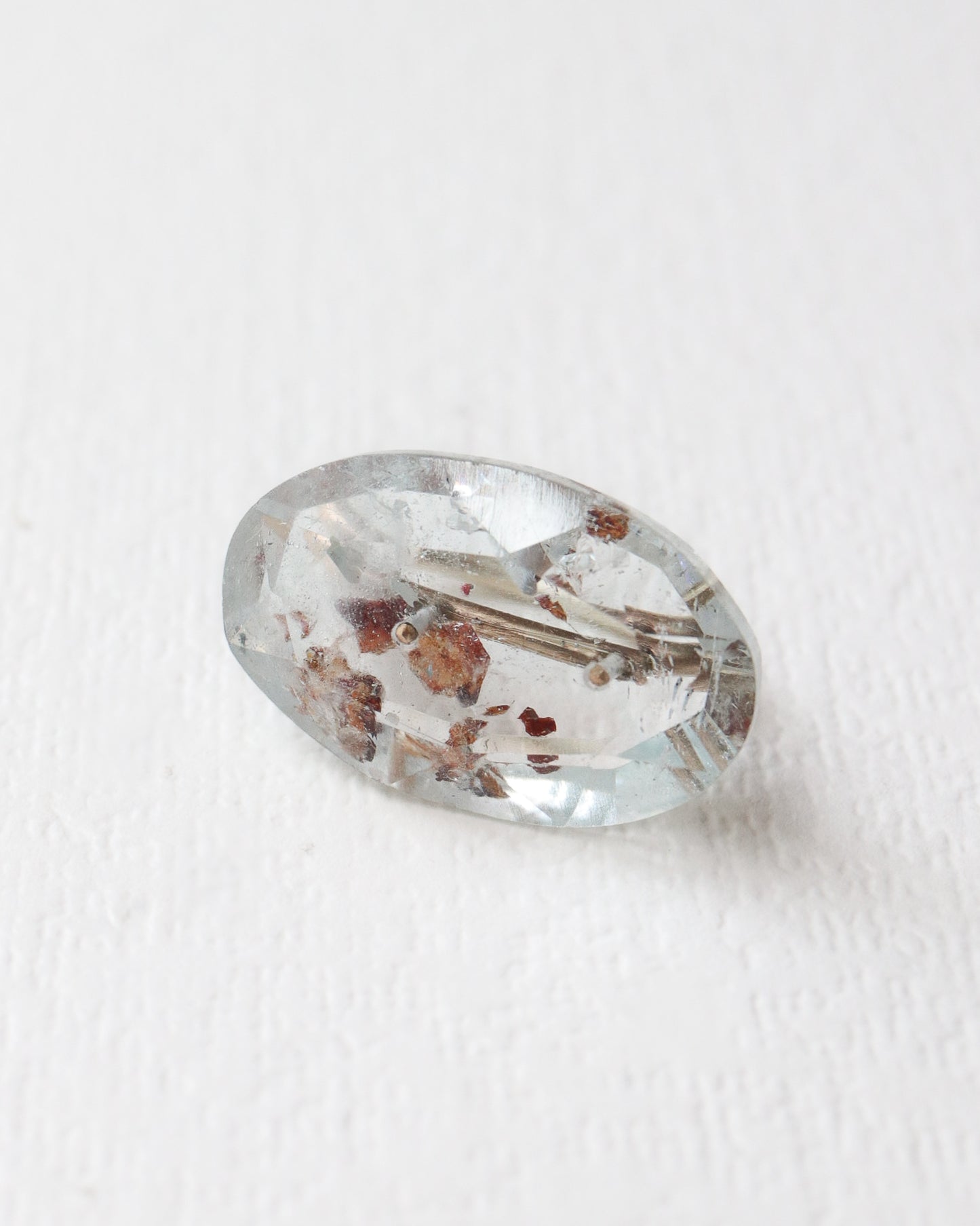 Stone Ear Cuff - Blue Topaz -