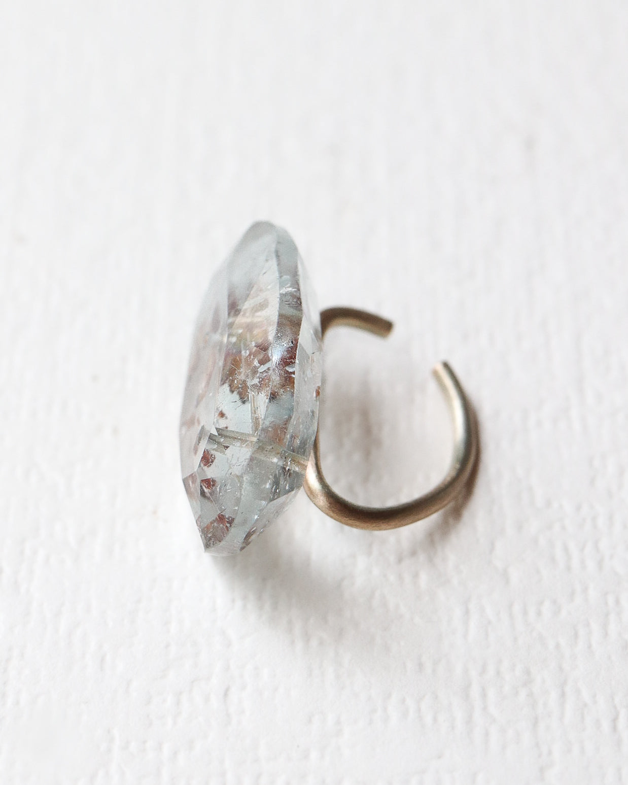 Stone Ear Cuff - Blue Topaz -