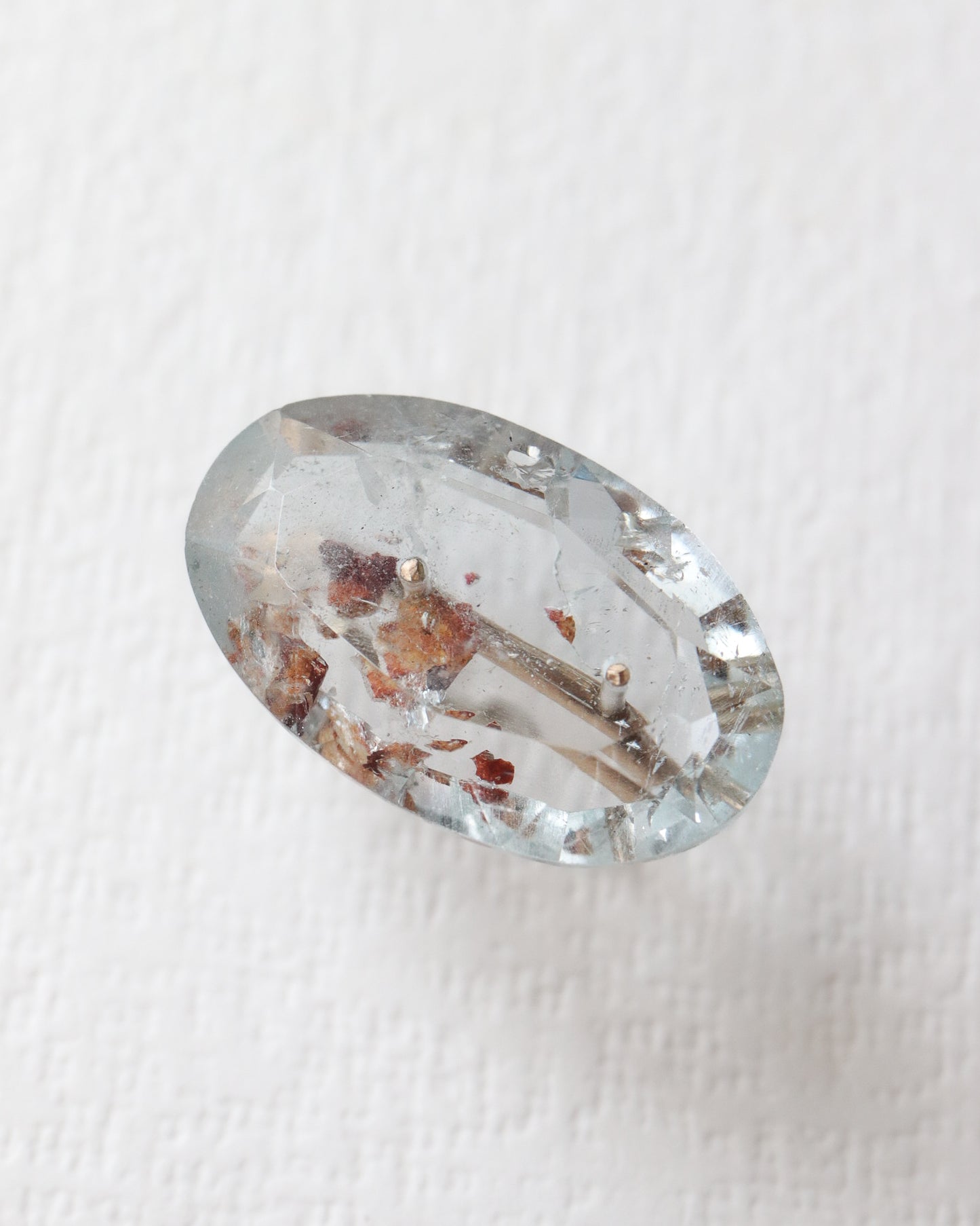 Stone Ear Cuff - Blue Topaz -