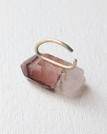 Stone Ear Cuff - Phantom Quartz -