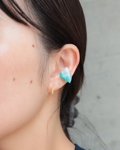 Stone Ear Cuff - Amazonite -