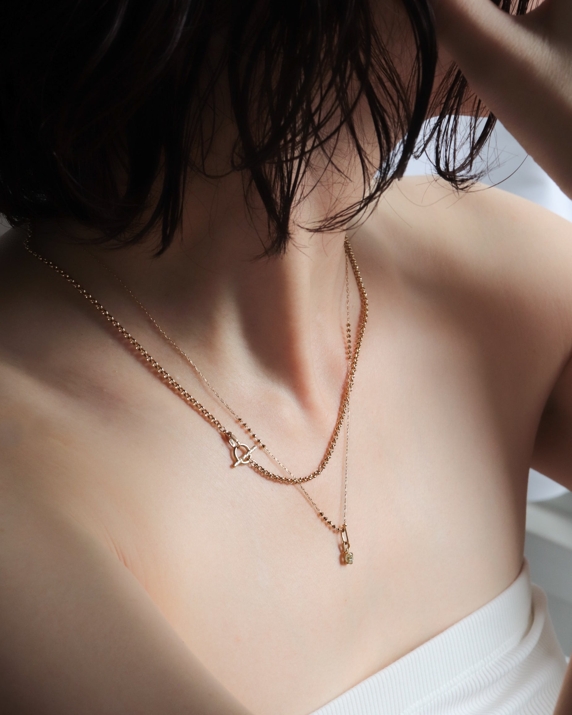 Mantel Necklace - Half land -