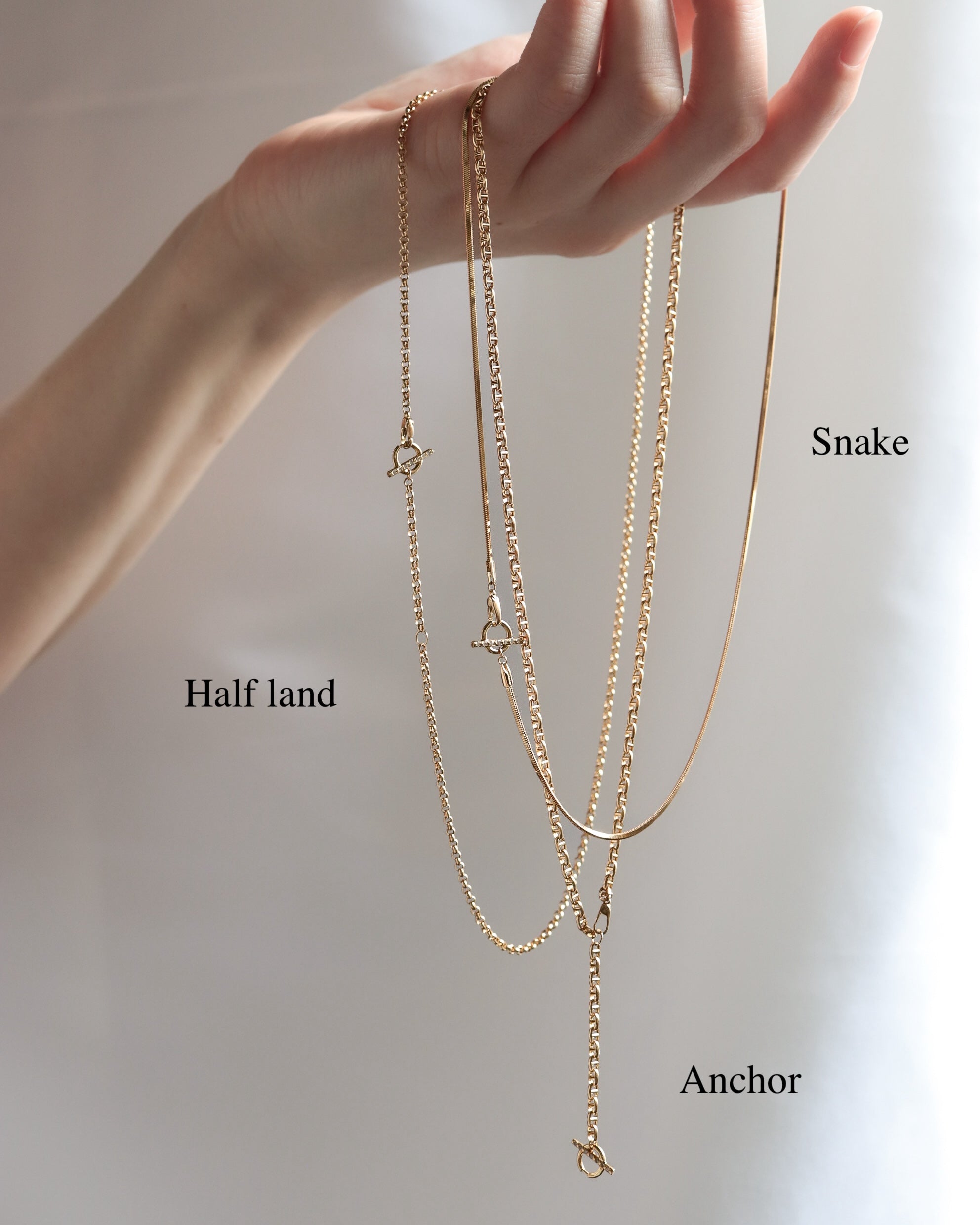 Mantel Necklace - Half land -