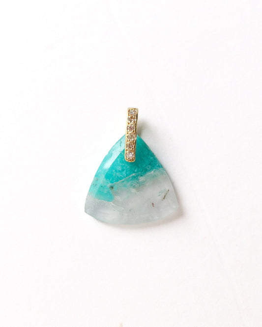 Hibiki Stone Necklace - Amazonite -