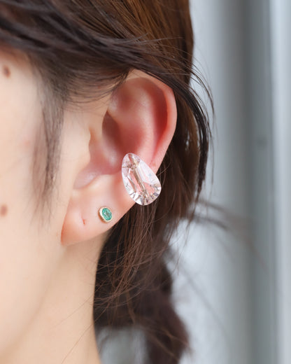 Stone Ear Cuff - Morganite -