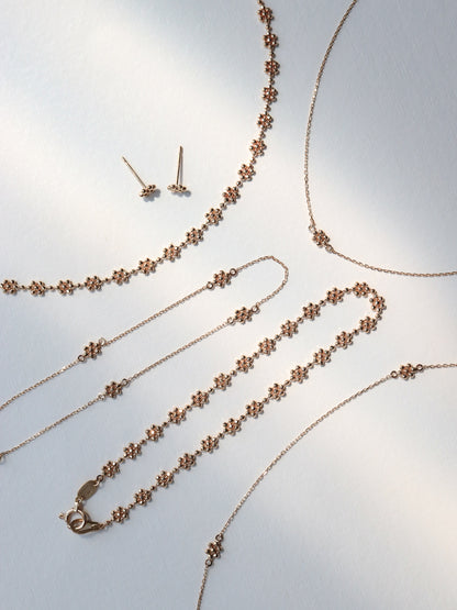 Daisy Station Long Necklace