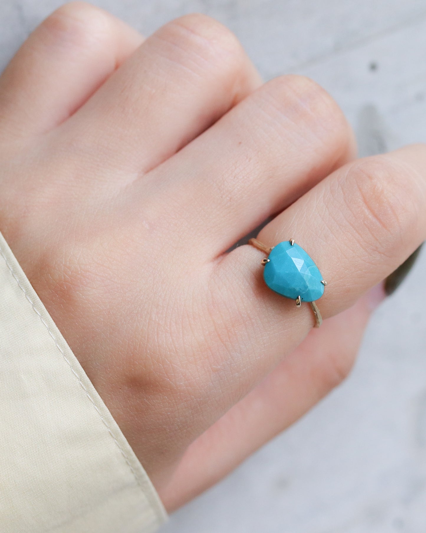 Flat Ring - Turquoise -