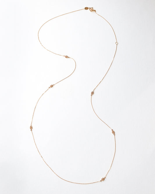 Daisy Station Long Necklace