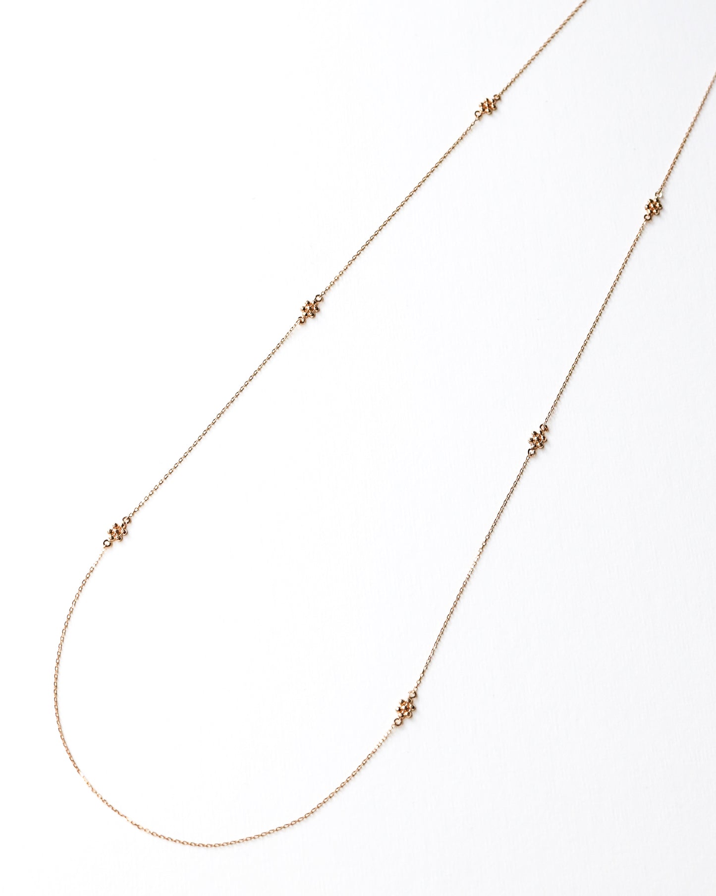 Daisy Station Long Necklace