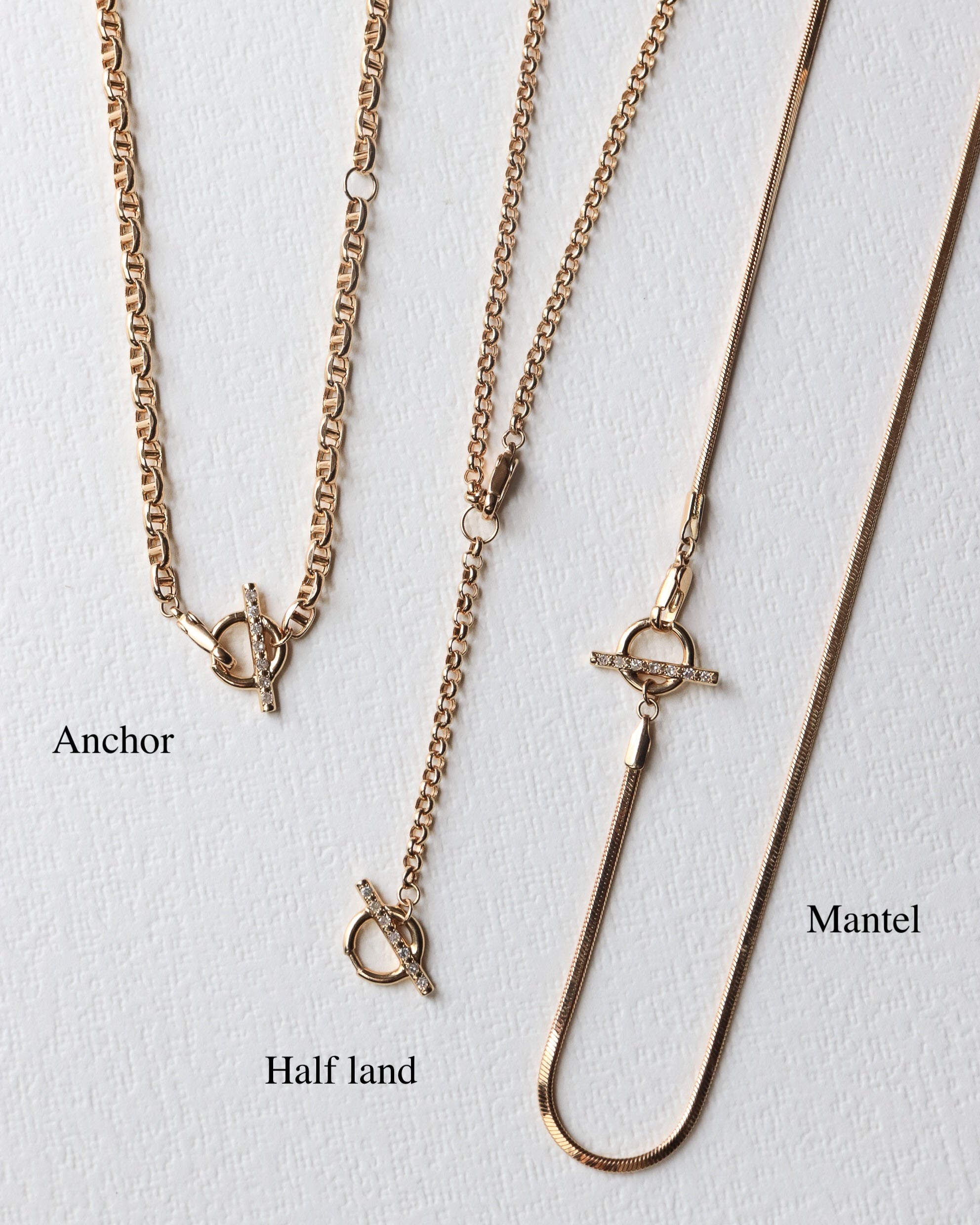 Mantel Necklace - Anchor  -